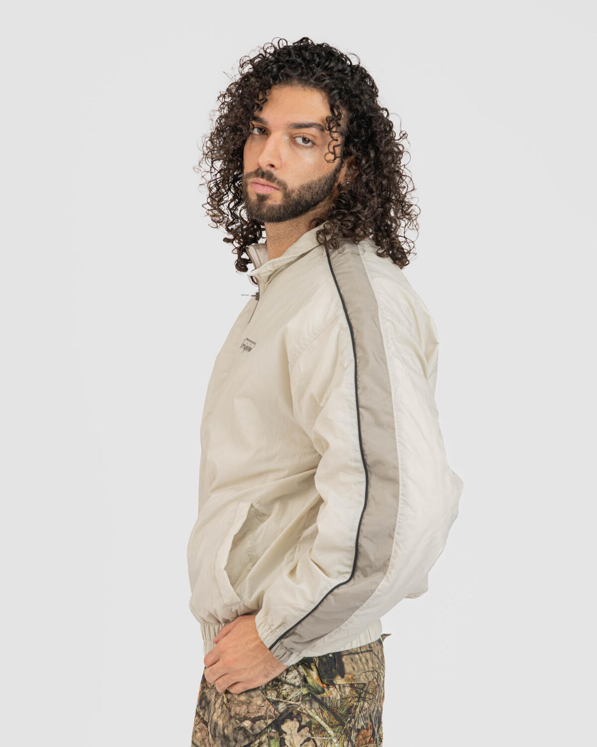 Thisisneverthat Originals Warm Up Jacket | TN253WOWHS01-STN | AFEW